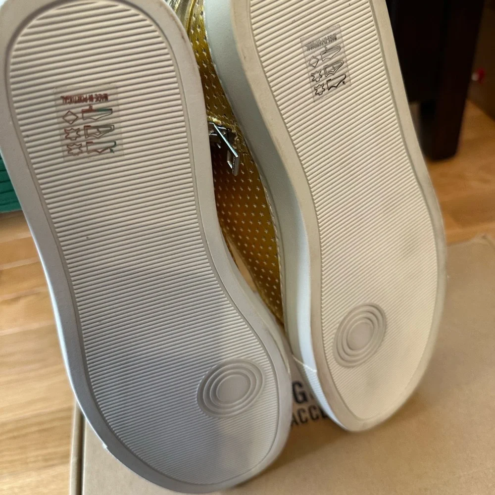 Zadig & Voltaire High Flash Metallic Hi-Tops NIB - Picture 7 of 10